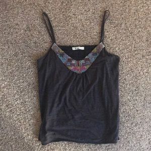 Women’s tank with beading